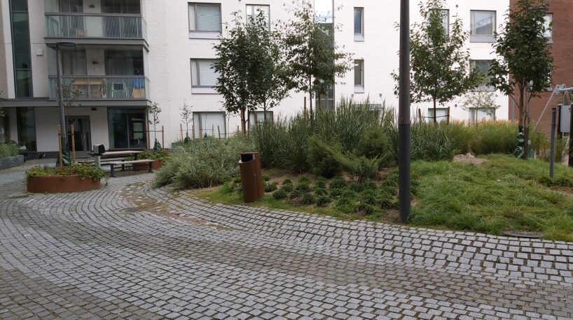 maisemasuunnittelu hulevedet